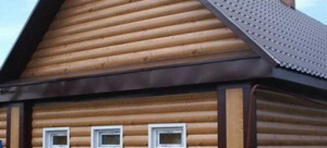 Стальной блок хаус — металл, создающий иллюзию дерева