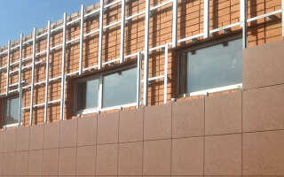 Фасадный керамогранит — альтернатива алмазу