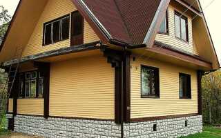 Обделка дома сайдингом: особенности выполнения работ