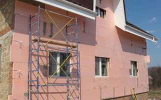 Наружное утепление внешних стен – минвата, пенопласт, пеноплекс