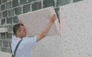 Утепление стен и штукатурка по пенополистиролу