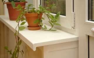 Установка подоконника ПВХ – как правильно организовать рабочий процесс