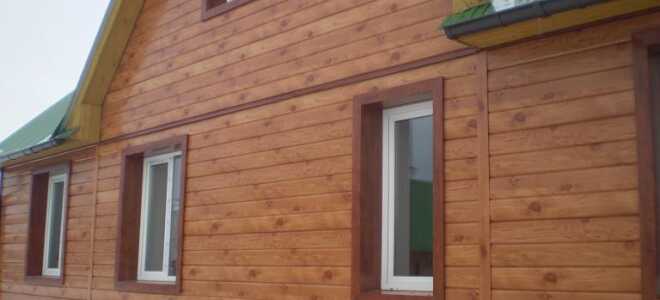 Сайдинг под брус: правдоподобная имитация натурального дерева