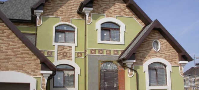 Отделка фасадов: варианты оформления