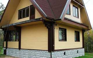 Отделка фасада деревянного дома: варианты оформления