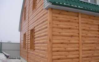 Сайдинг под бревно или дом из сруба