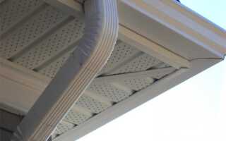 Перфорированный сайдинг – софит для отделки карнизных свесов