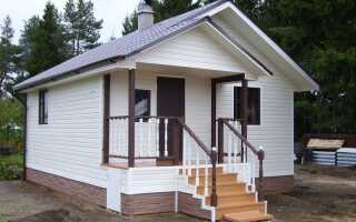 Отделка сайдингом дачного дома – современная технология