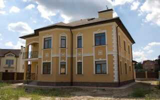 Фасадная штукатурка: виды и особенности применения