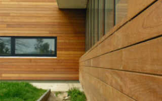 Обшивка дома имитацией бруса