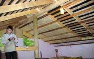 Утепление мансарды, кровли, чердака эковатой в любом доме