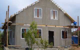 Фасад из ЦСП: особенности материала и способ монтажа