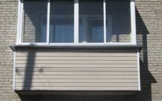 Обшивка балкона сайдингом: герметичность, долговечность и привлекательность