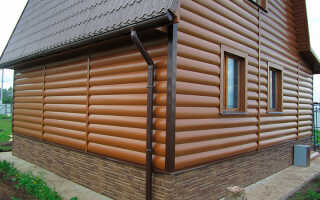 Металлосайдинг под бревно: отличная альтернатива натуральному дереву