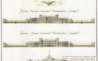 Чертеж дома — фасад и план этажей