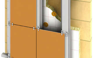 Узлы вентилируемых фасадов: особенности монтажа