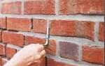 Как делается расшивка швов кладки из кирпича — мастер-класс