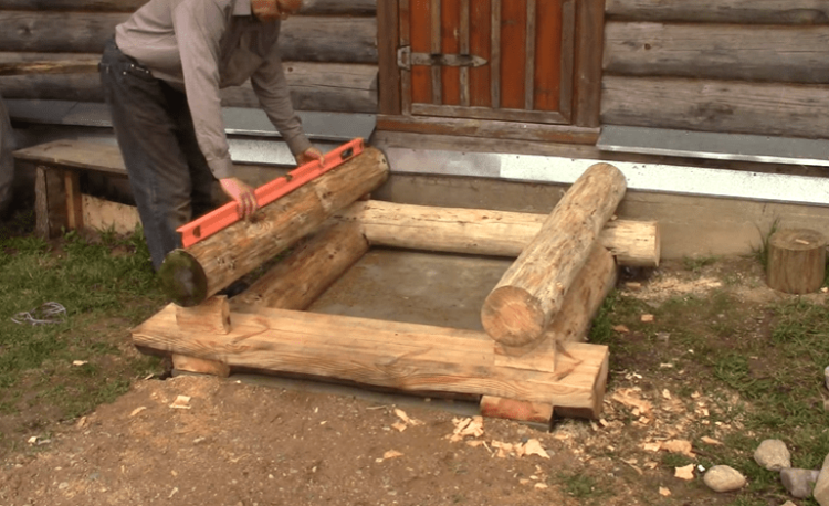 крыльцо частного дома