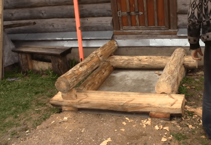 крыльцо частного дома