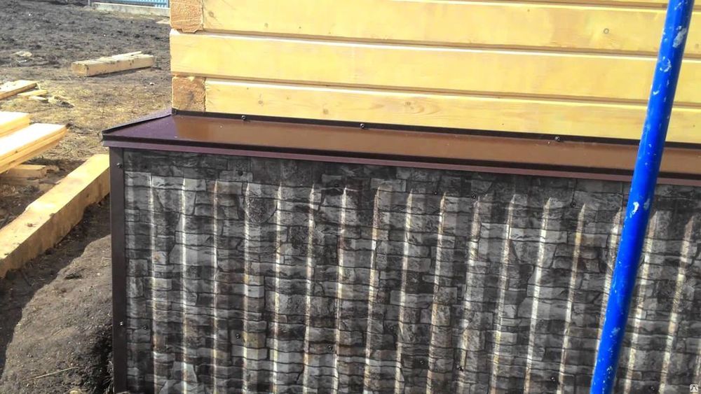 Цоколь в профлисте