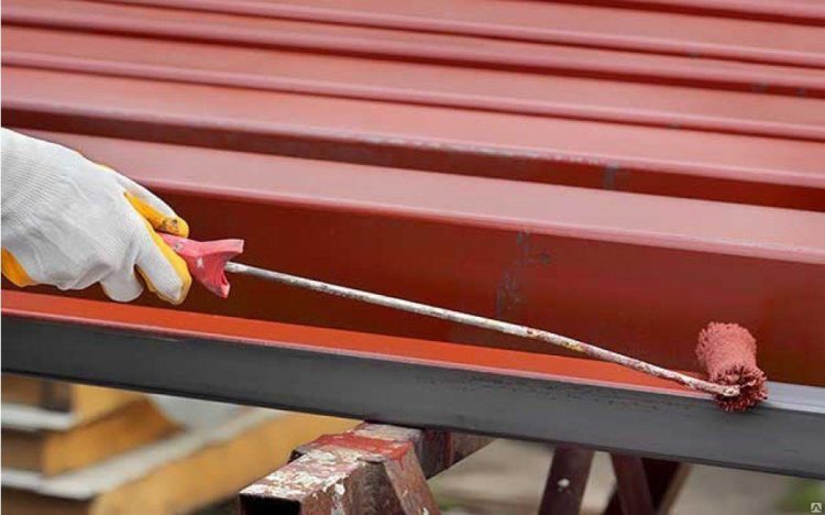 краска для окрашивания металлических поверхностей 