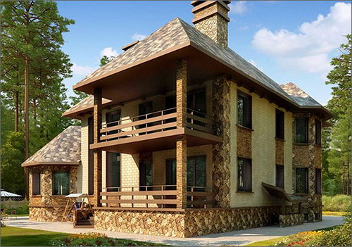 Архитектурные элементы фасадов камень