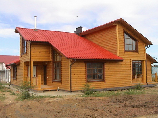 Блок хаус дерево 1