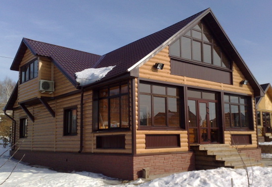 Блок хаус дерево 8