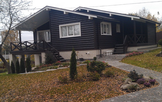 Чем красить блок хаус финны