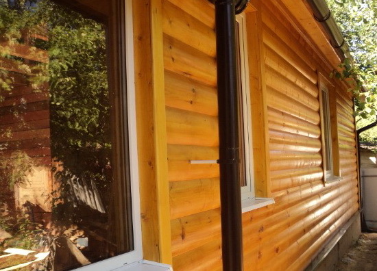 Чем красить блок хаус россия