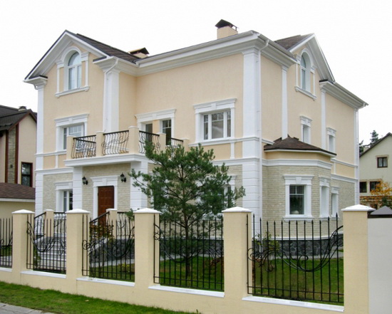 Цвета фасадов домов 7