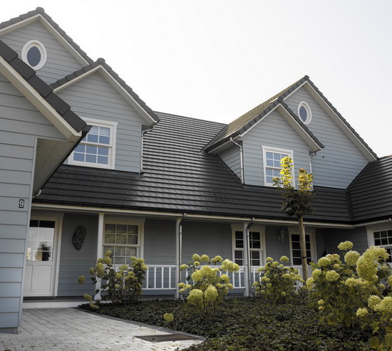 Дизайн фасада частного дома 1