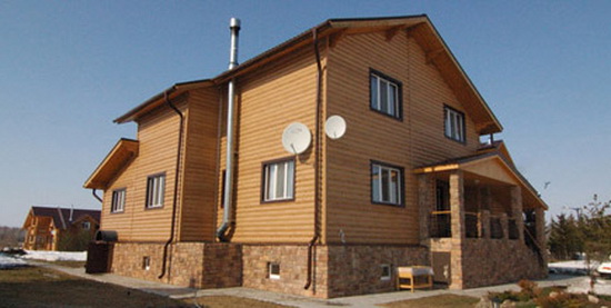 Металлический блок хаус 3