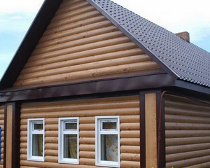 Металлический блок хаус А