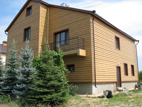 Облицовка фасада металл