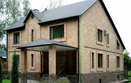 Облицовка фасада сайдинг