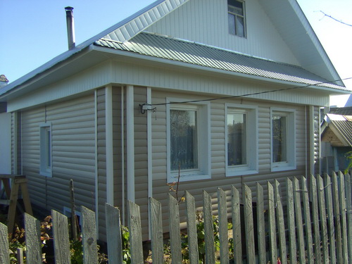 Обшивка старого дома блок хаусом