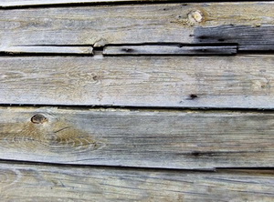 Отделка фасада деревянного дома А