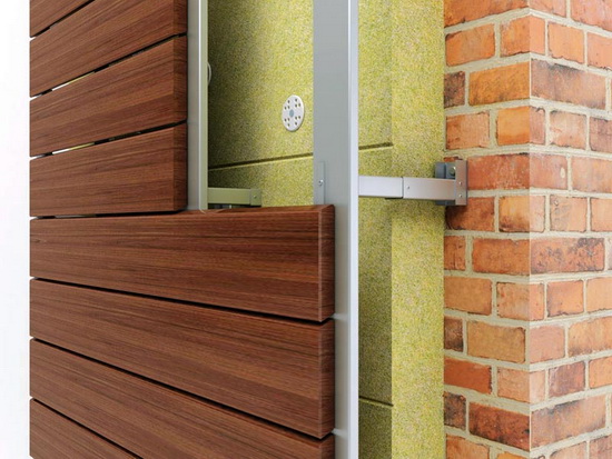 Отделка фасада дома деревом 4