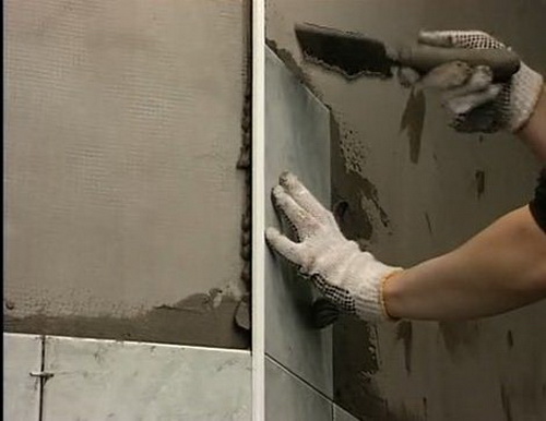 Отделка фасада керамогранитом клей