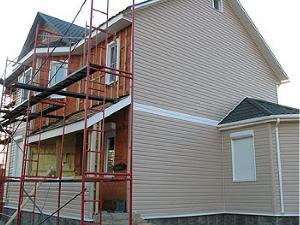 Ремонт фасада частного дома А