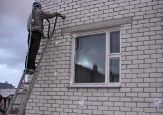 Утепление домов пеноизолом 4