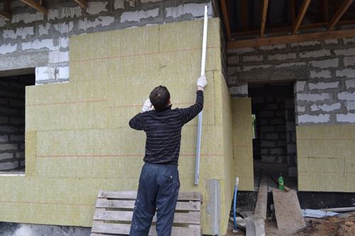 Утепление фасада дома 6