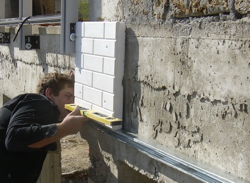 Утепление фасадов пенопластом стартовый профиль