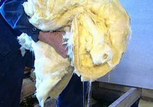 Защита базальтовой ваты от дождя А