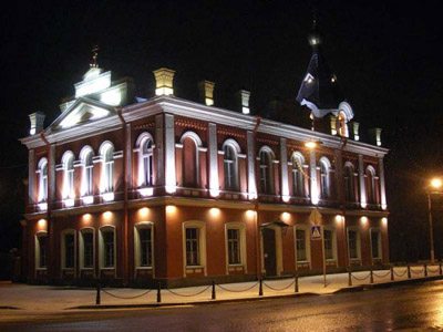 архитектурное освещение фасадов