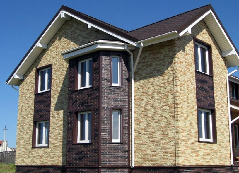 бетонный сайдинг для фасада дома