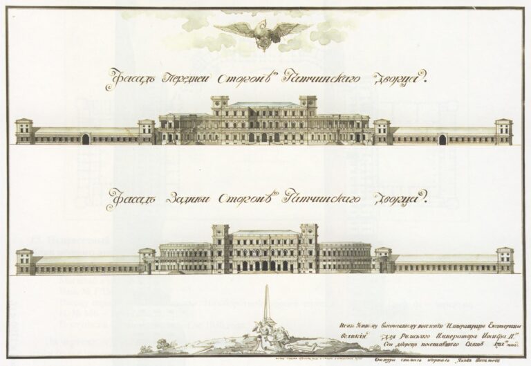 чертеж дома фасад