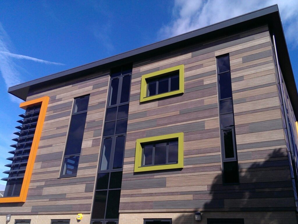 деревянные панели для фасадов