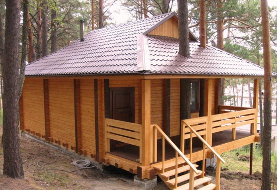 Дом баня из бруса - лучшие проекты и возможные варианты 4